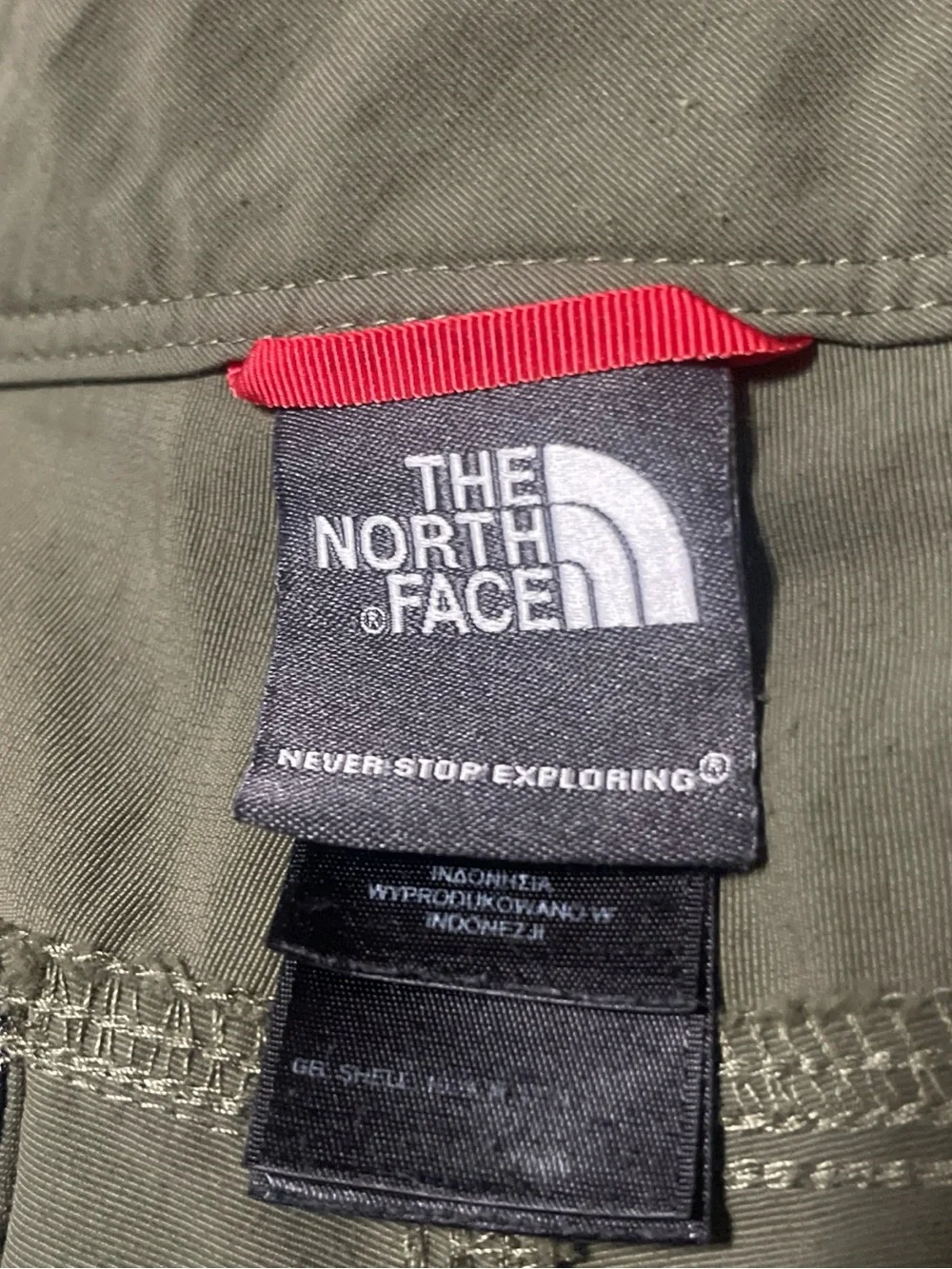 The North Face Shorts Men’s Hiking Size 34 Green Nylon Outdoor Nylon Bundle